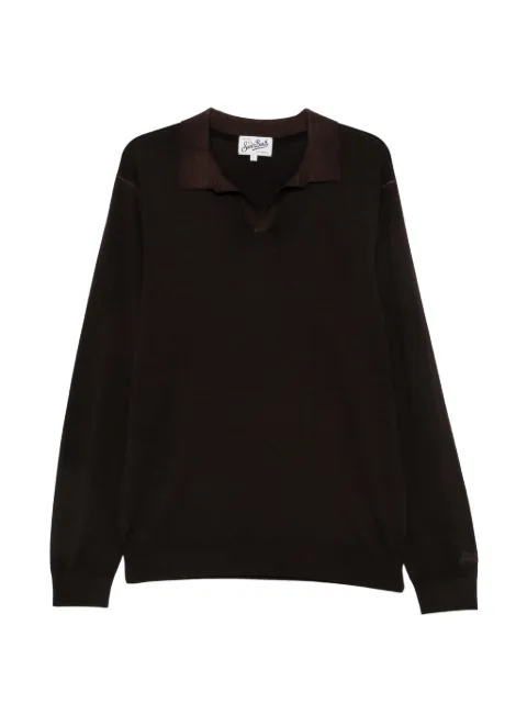 MC2 Saint Barth Covent long-sleeve polo sweater