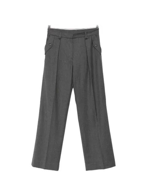 Antonelli Salice pleated wide-leg trousers
