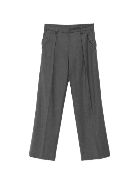 Antonelli Salice pleated wide-leg trousers