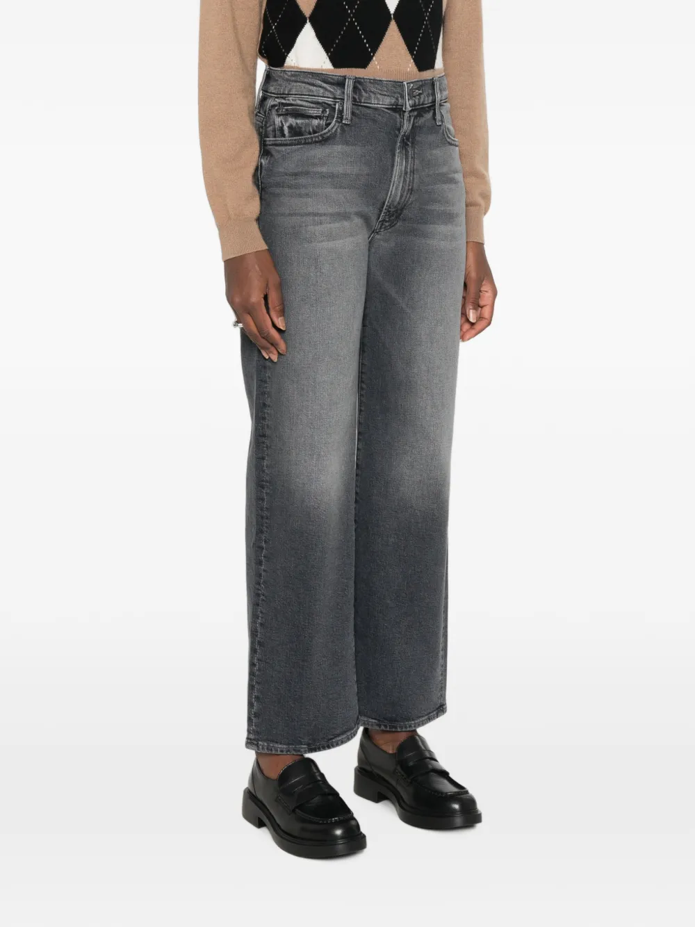 MOTHER The Dodger Flood jeans Grijs