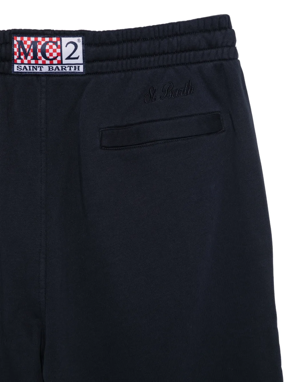 MC2 Saint Barth Trainingsbroek met trekkoordtaille Blauw