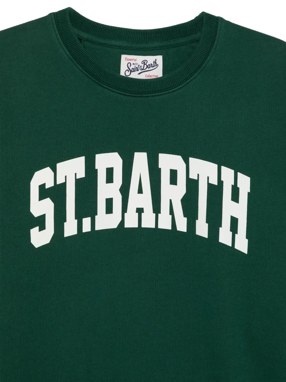 MC2 Saint Barth Soho logo-print sweatshirt Groen