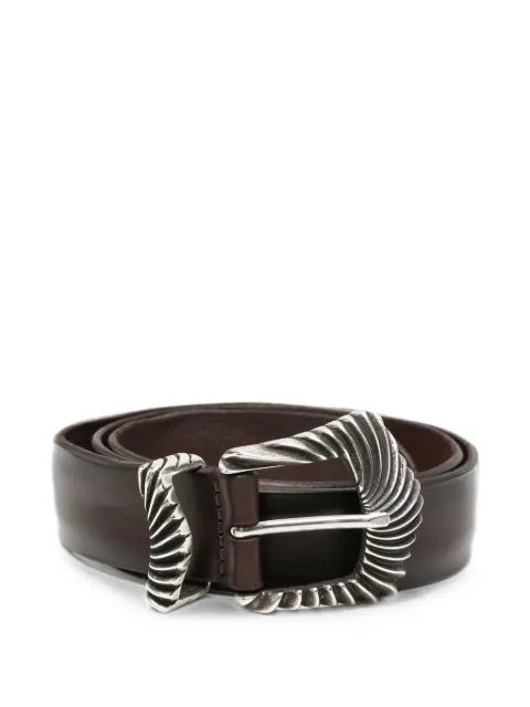 Orciani engraved buckle belt