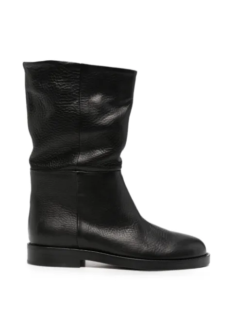 AGL Zenit grained leather boots
