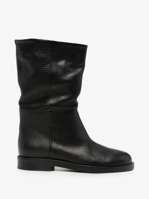 AGL Zenit grained leather boots