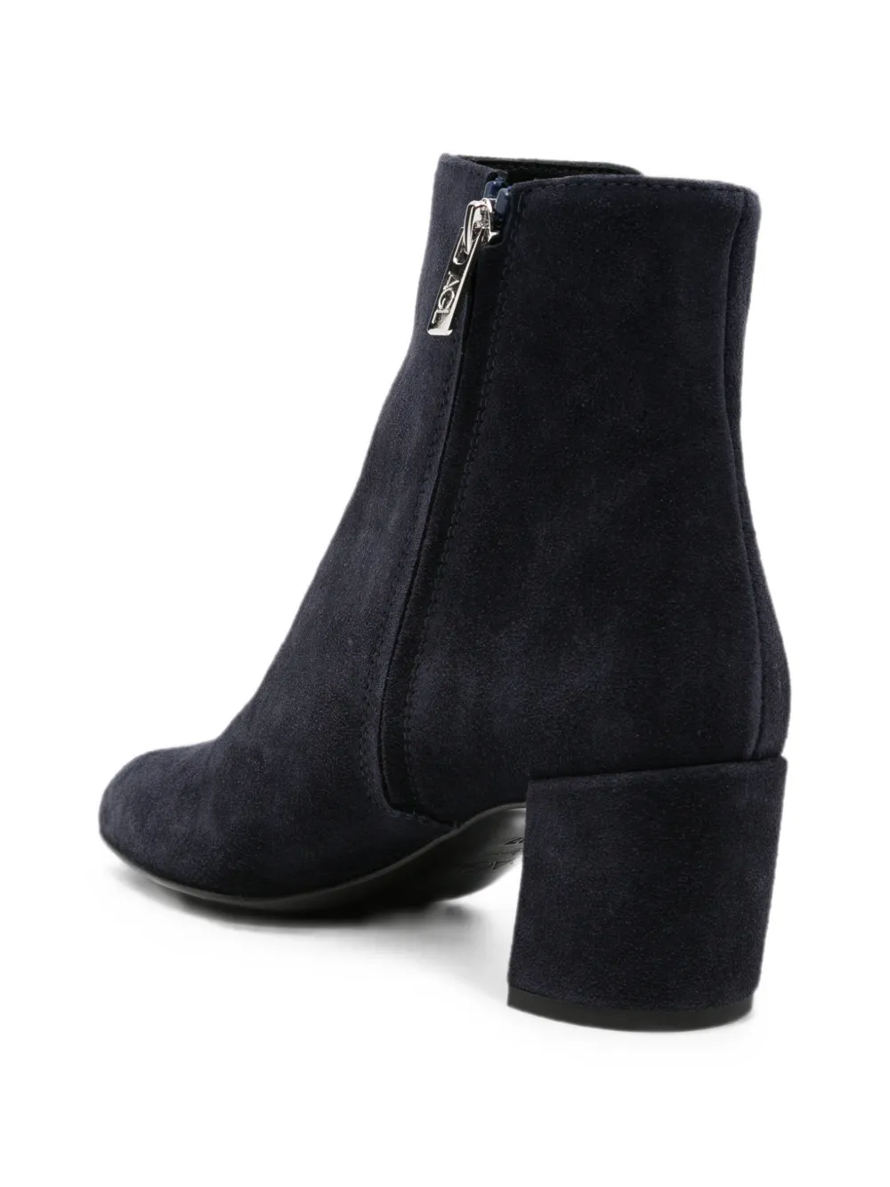 AGL suede ankle boots Blauw