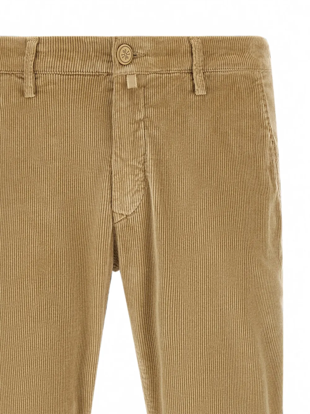 Jacob Cohën Bobby ribfluwelen chino Beige
