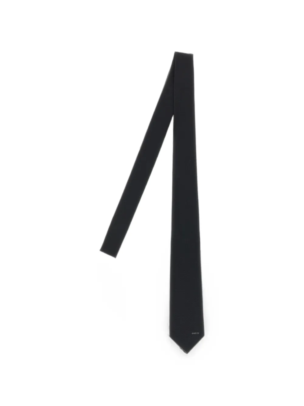 Gucci Morsetto Gucci jacquard silk tie - Schwarz