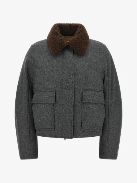 Brunello Cucinelli chaqueta corta con botones