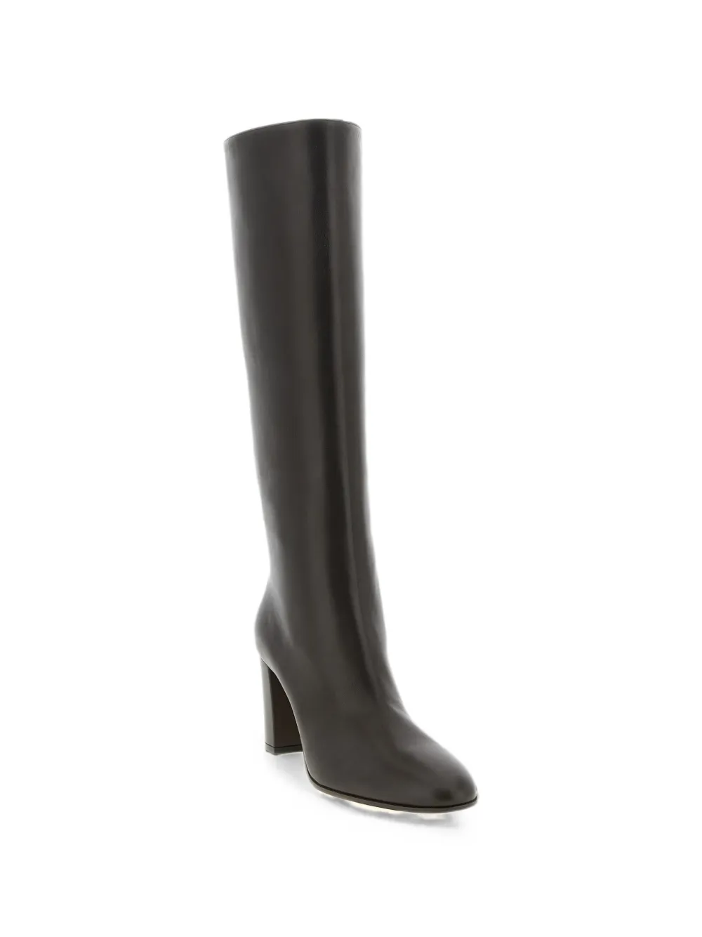 Gianvito Rossi Varenne tubular boots Bruin