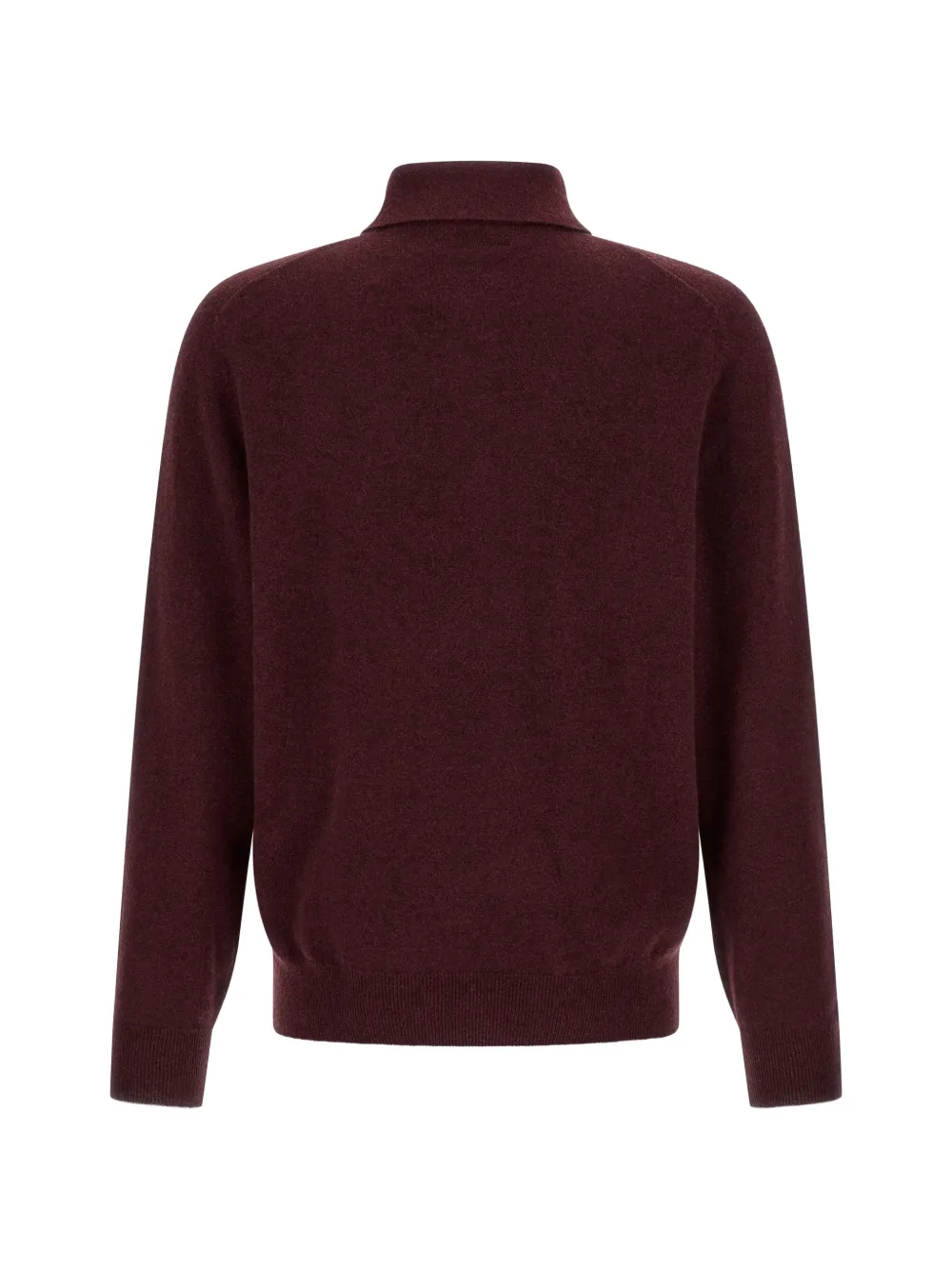 Brunello Cucinelli Poloshirt met lange mouwen Rood