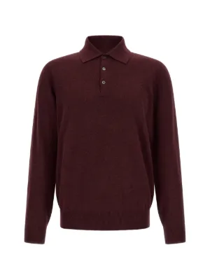 Brunello Cucinelli カシミア ポロシャツ | ブラウン | FARFETCH JP