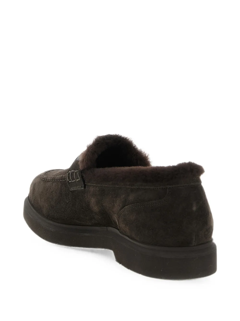 Brunello Cucinelli suede loafers Bruin