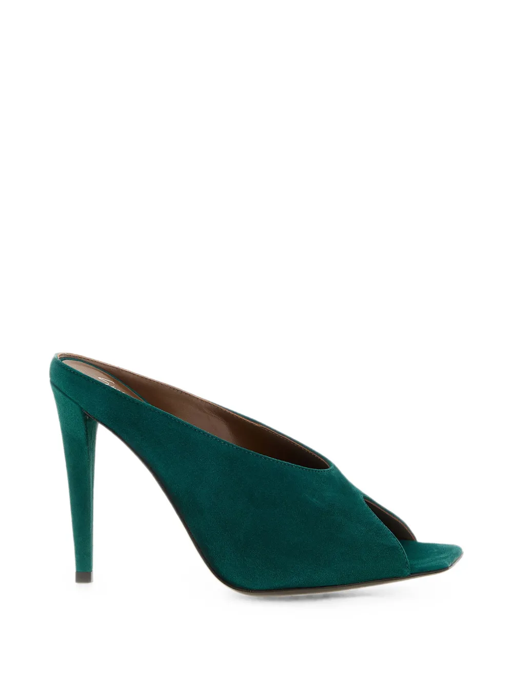 Giuseppe Zanotti Intriigo Cluedo suede sandals - Grün