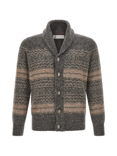 Brunello Cucinelli Nordic jacquard cardigan