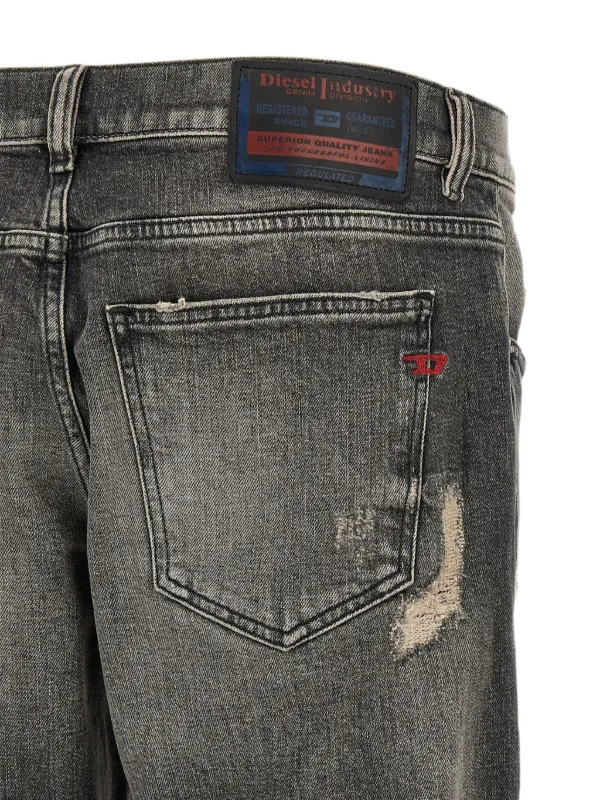 Diesel D-Strukt ダメージ ジーンズ | グレー | FARFETCH JP