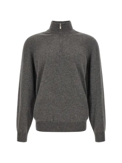 Brunello Cucinelli half-zip cashmere sweater