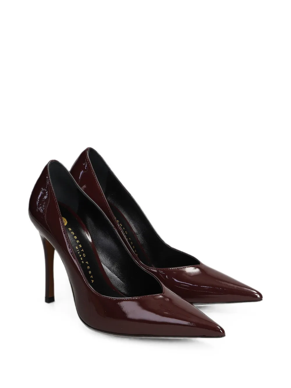 Roberto Festa Diletta pumps met puntige neus Rood