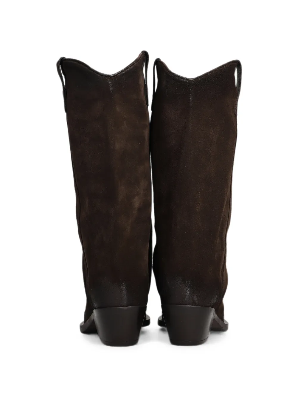 Metisse calf suede western-style boots Bruin
