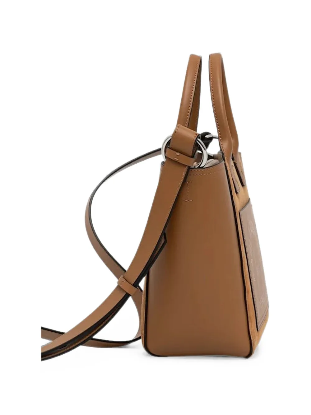 Karl Lagerfeld Kleine K Daily shopper met logo-patch Bruin