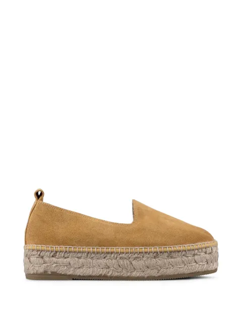 Espadrilles platform slip-on espadrilles