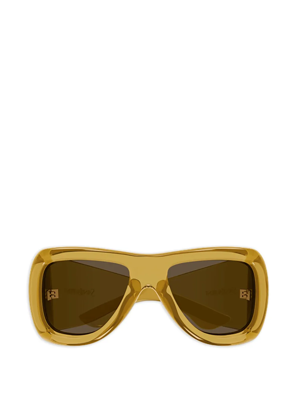 Saint Laurent Eyewear SL 902 Howl geometric-frame sunglasses - Gelb