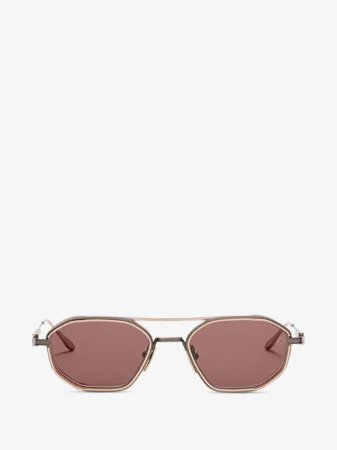 Akoni Eris limited edition antique gold sunglasses