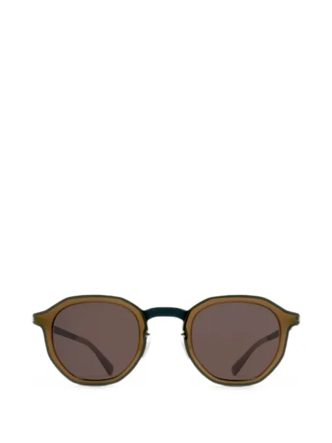 Mykita Sawyer round-frame grey/taupe sunglasses