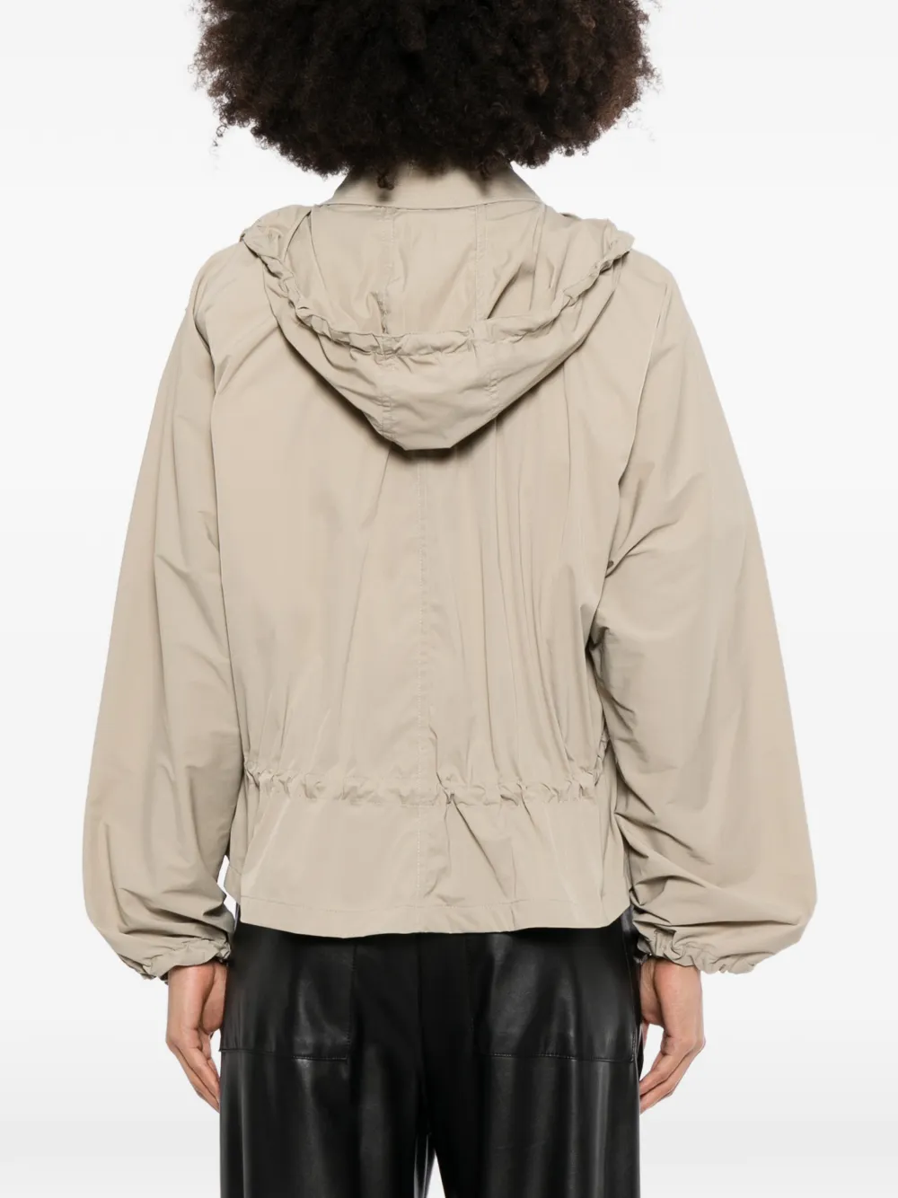 Burberry drawstring-waist jacket Bruin