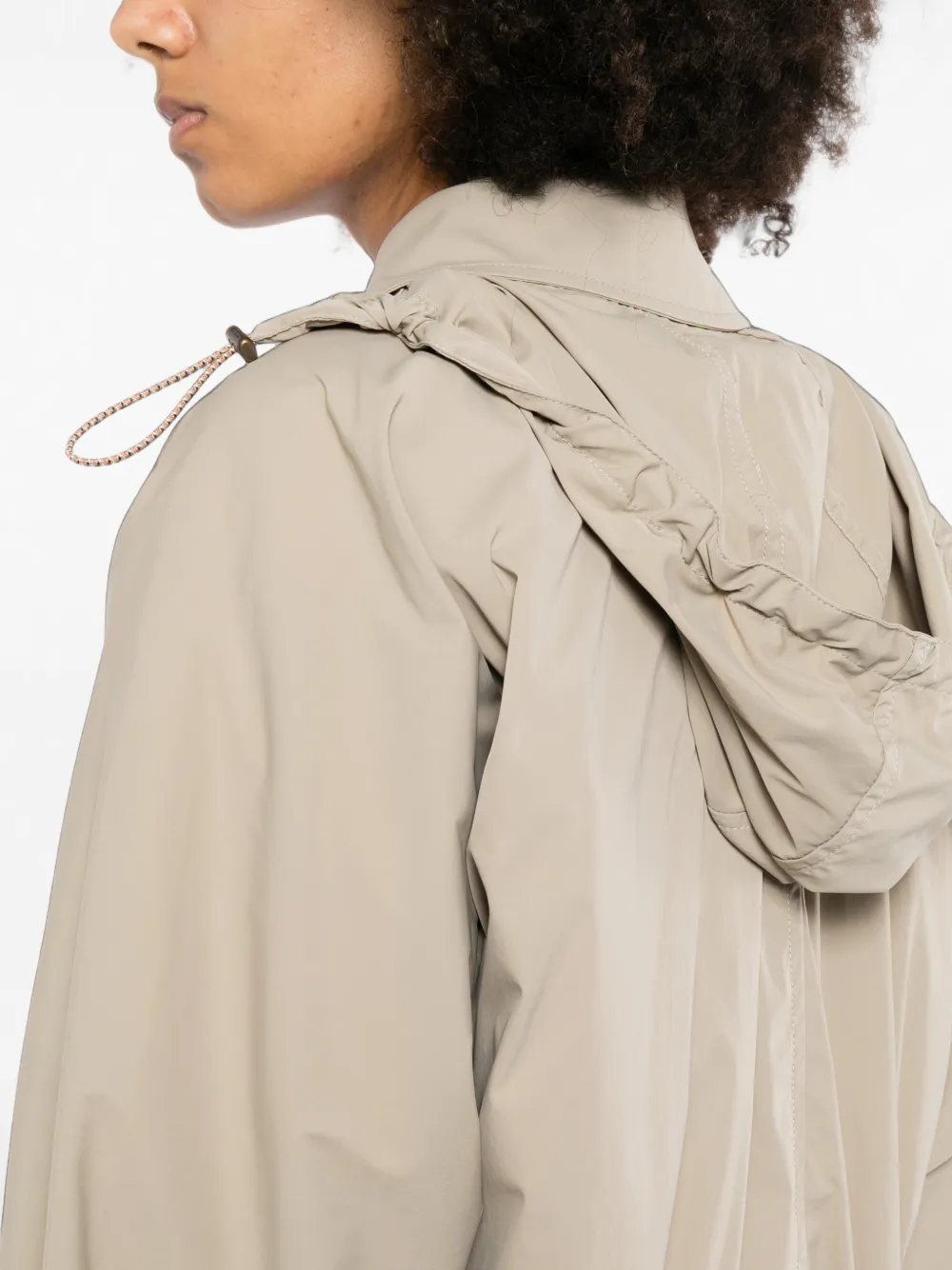 Burberry drawstring-waist jacket Bruin
