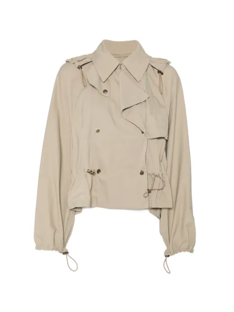 Burberry drawstring-waist jacket