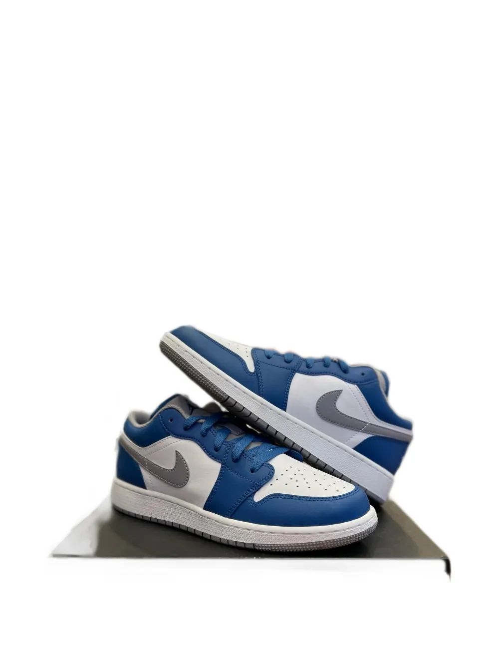 Jordan 1 Low True leather sneakers Blauw
