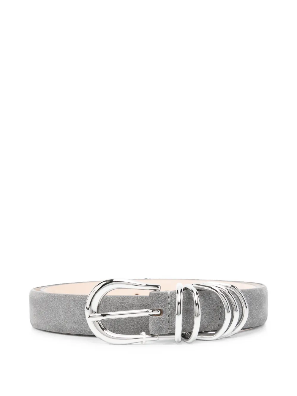 Déhanche Hollyhock suede belt - Grigio