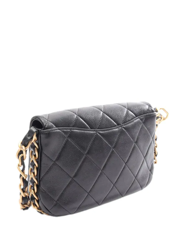 CHANEL Pre-Owned 2021-2026 ココマーク マトラッセ ラムスキン 