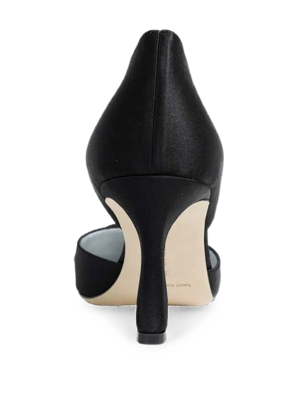 Manolo Blahnik Apidosa crystal-embellished heeled pumps Zwart