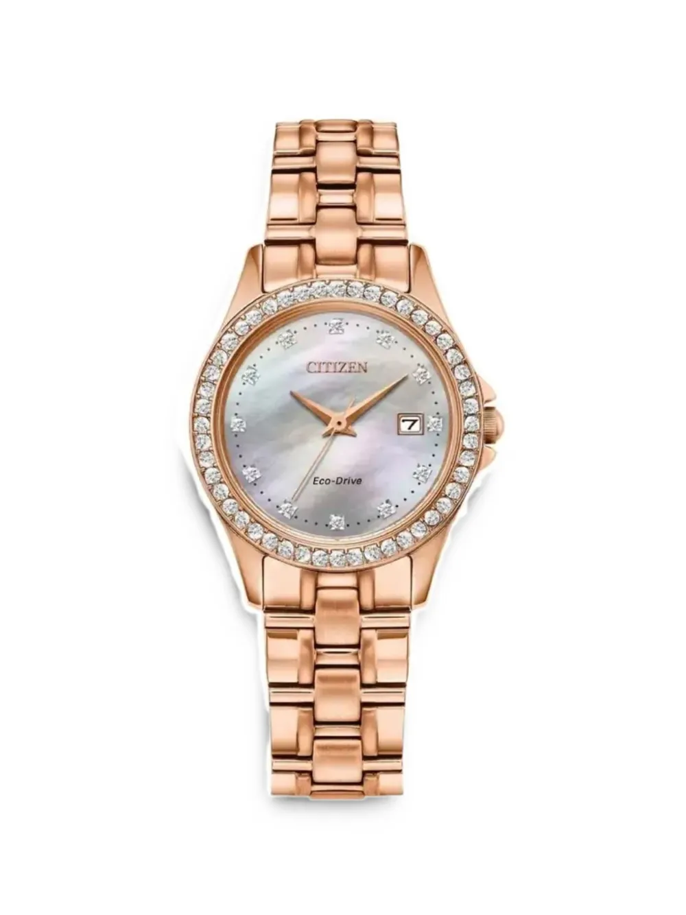 Citizens of Humanity Classic crystal-embellished 28mm watch - Toni neutri