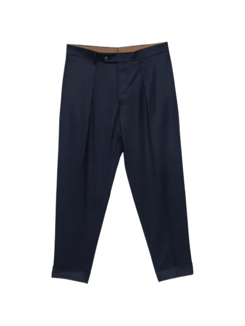 Berwich Chiaia pleated cuffed trousers