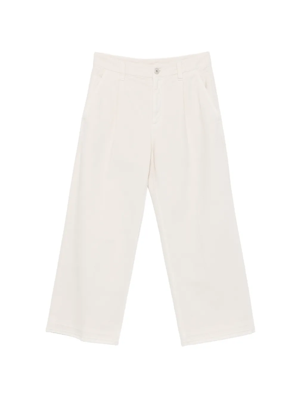 Brunello Cucinelli belt-loops trousers - Toni neutri