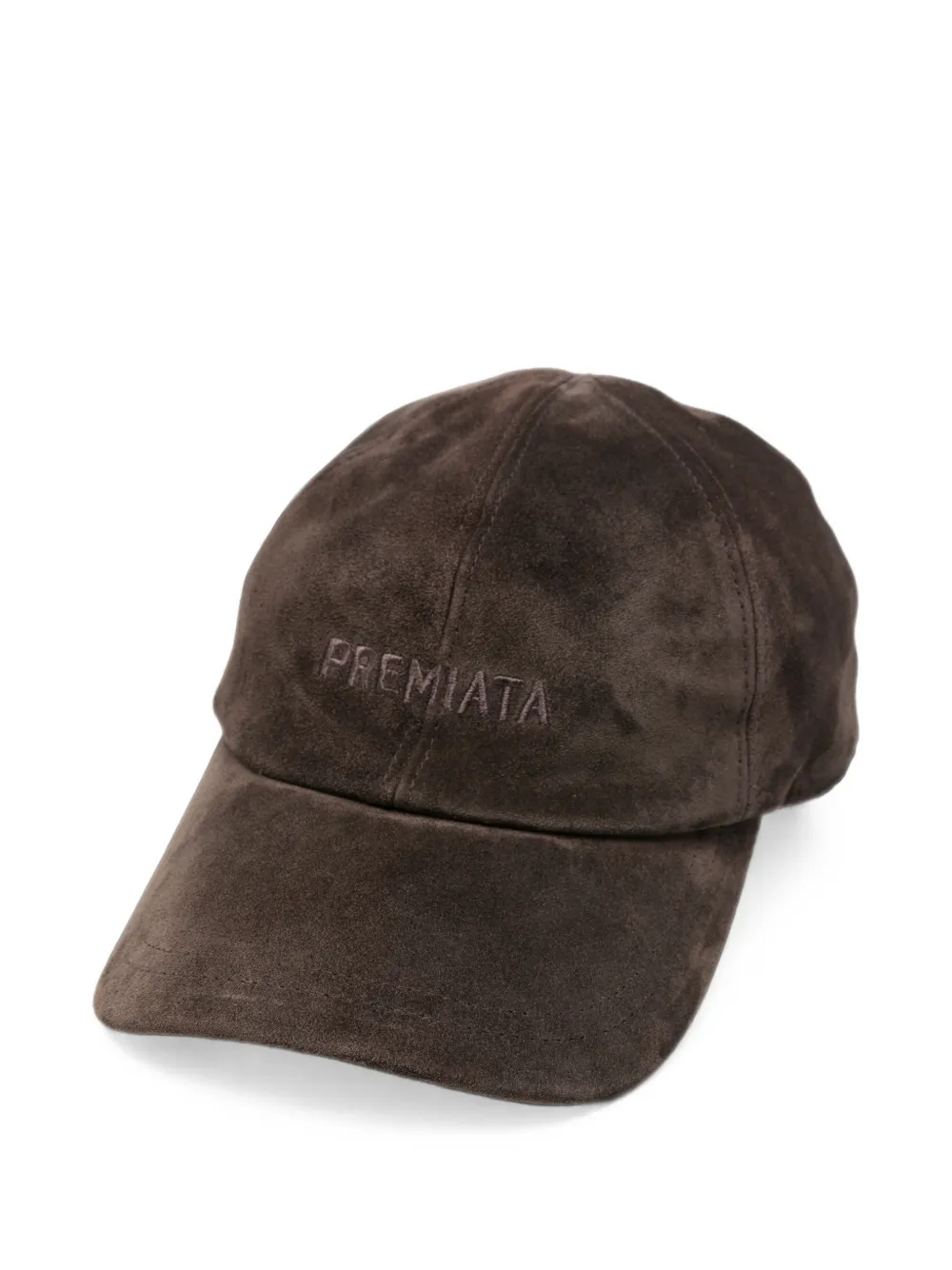 Premiata Logo-embroidered Baseball Cap In Brown
