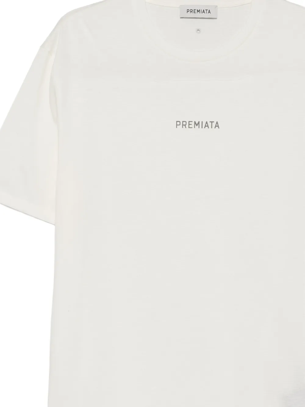 Premiata logo-print T-shirt Wit