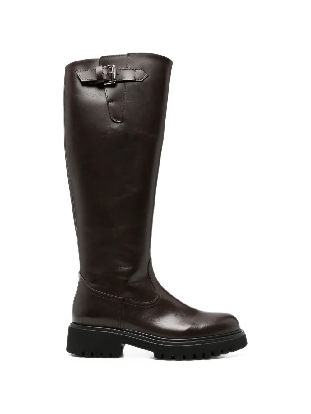 GUGLIELMO ROTTA buckle-detail ridged-sole boots