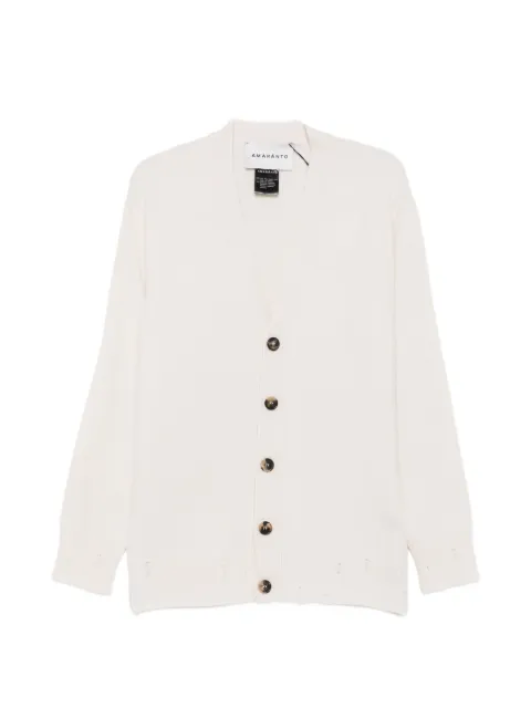 AMARANTO  button-up cardigan