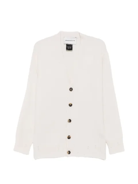 AMARANTO  button-up cardigan