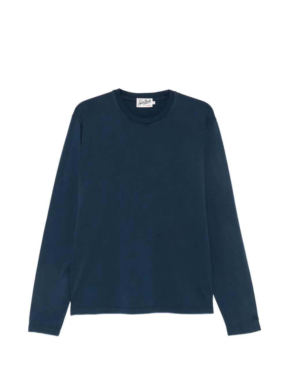 MC2 Saint Barth long-sleeve cotton T-shirt - Bleu MC2 Saint Barth long-sleeve cotton T-shirt - Bleu