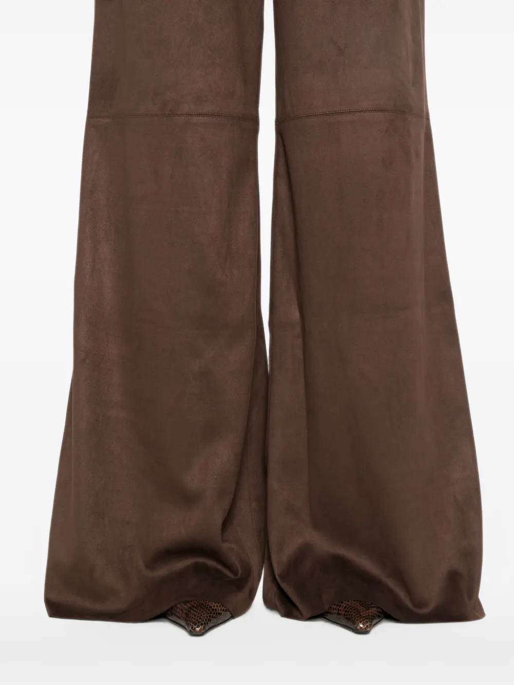 Eleh Broek met verborgen sluiting Bruin