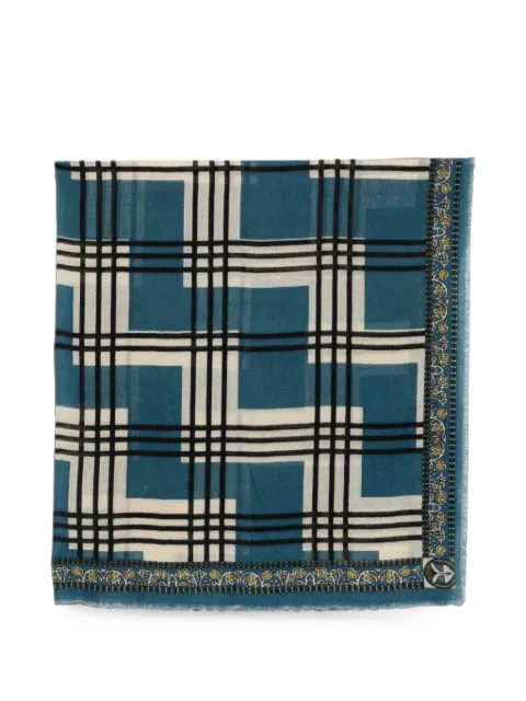 SGOMBERO CANTINE polka-dot paisley-print scarf