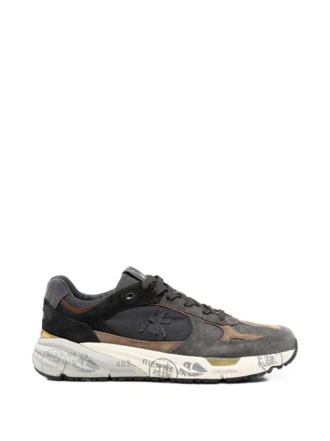 Premiata Mase panelled leather sneakers