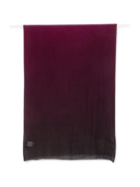 SGOMBERO CANTINE herringbone ombré scarf