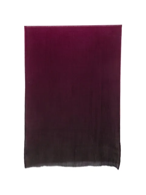 SGOMBERO CANTINE herringbone ombré scarf