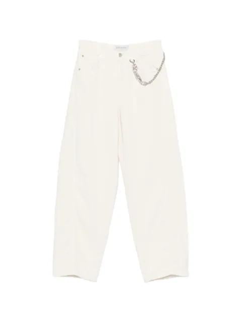 ERMANNO FIRENZE  five-pockets chain-link trousers